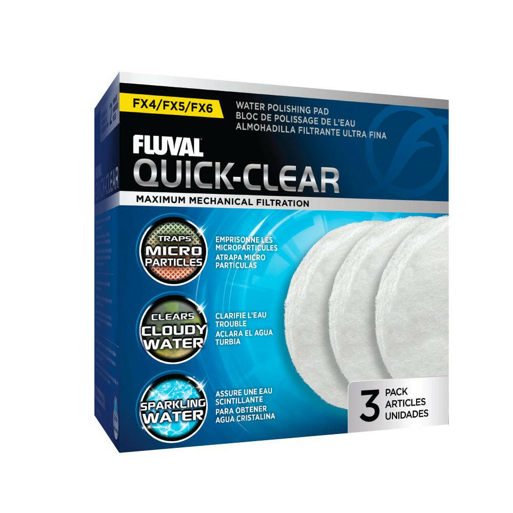 Fluval FX4/FX5/FX6 Quick-Clear Pads - 3 pack - Charterhouse Aquatics