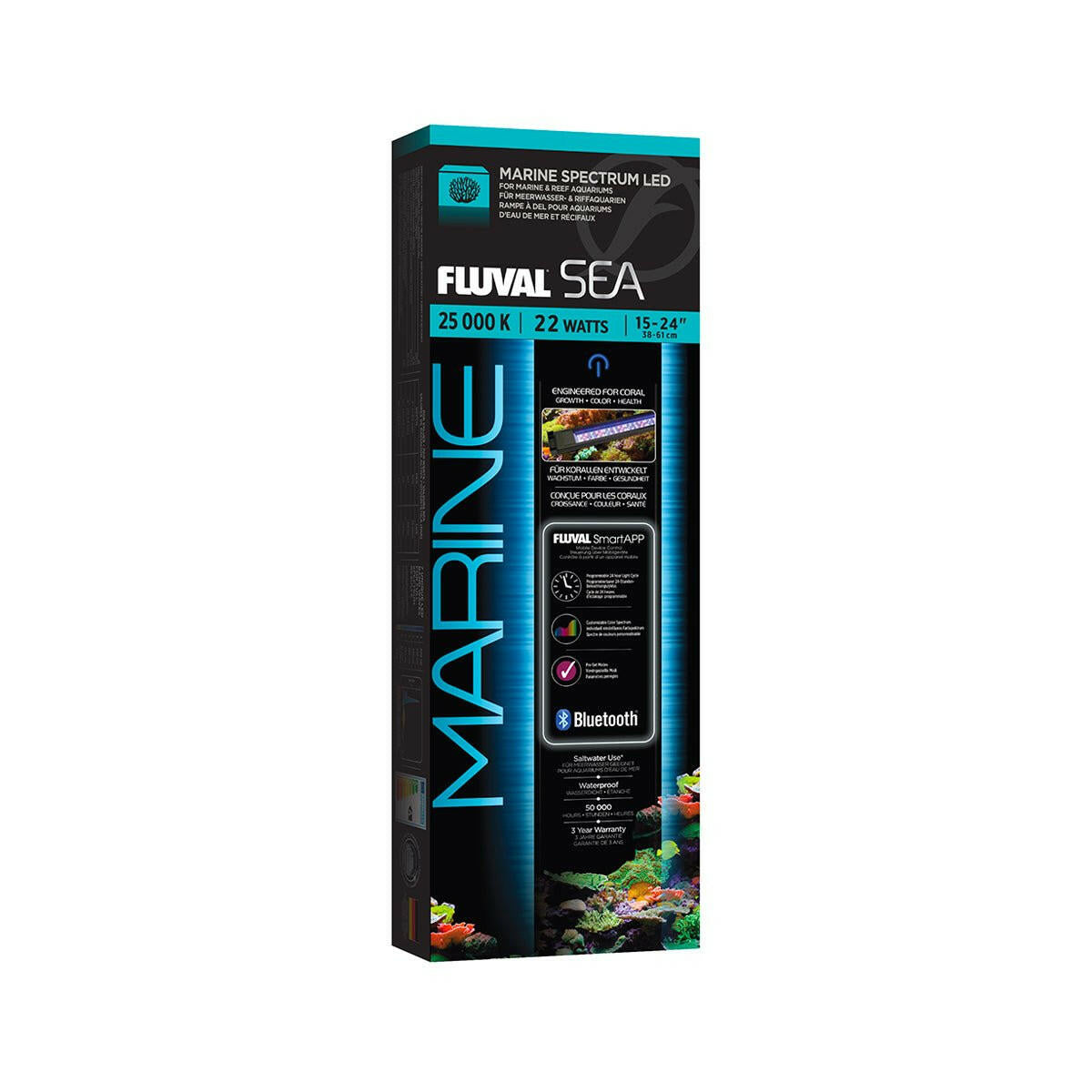 Fluval Marine 3.0 LED Strip Light 38cm-61cm - Charterhouse Aquatics