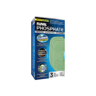 Fluval Phosphate Remover Resin Infused Pad 106/107/206/207 (3 Pack) - Charterhouse Aquatics