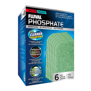 Fluval Phosphate Remover Resin Infused Pad 306/307/406/407 (6 Pack) - Charterhouse Aquatics