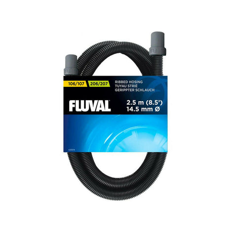 Fluval Ribbed Hosing for 105/205, 106/206, 107/207 Filters, 8.5 ft. (2.5 m) - Charterhouse Aquatics