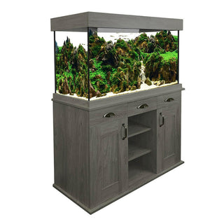 Fluval Shaker 345L Aquarium and Cabinet Set - Slate Grey - Charterhouse Aquatics