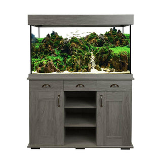 Fluval Shaker 345L Aquarium and Cabinet Set - Slate Grey - Charterhouse Aquatics