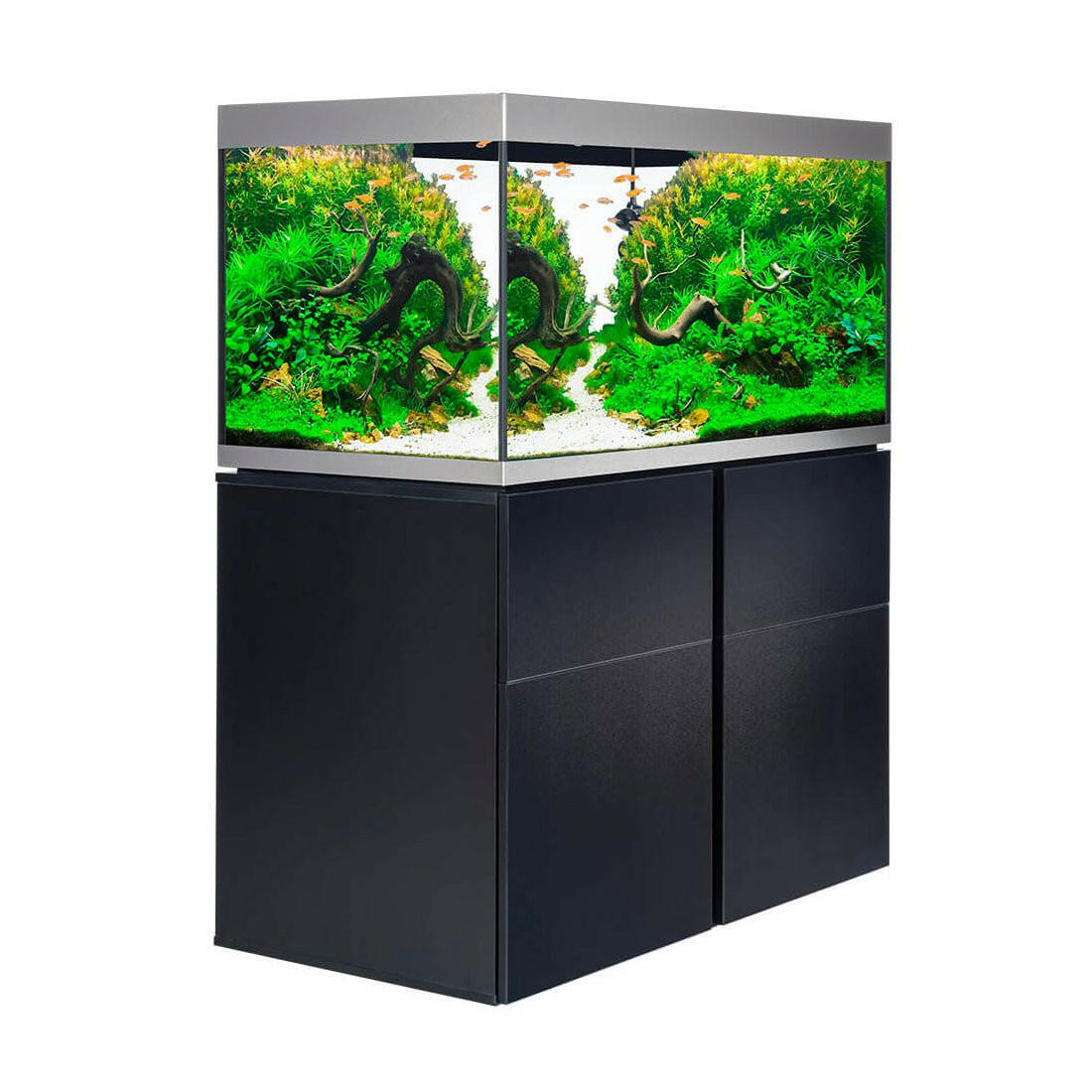 Fluval Siena 332 Aquarium and Cabinet - Black - Charterhouse Aquatics