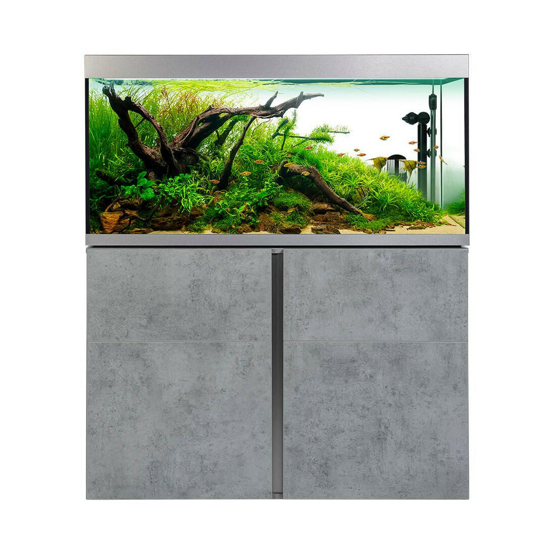 Fluval Siena 332 Aquarium and Cabinet - Chicago Concrete