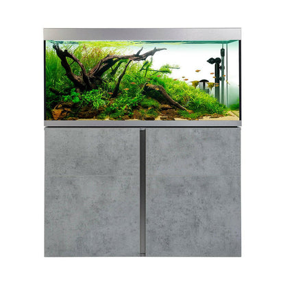 Fluval Siena 332 Aquarium and Cabinet - Chicago Concrete - Charterhouse Aquatics