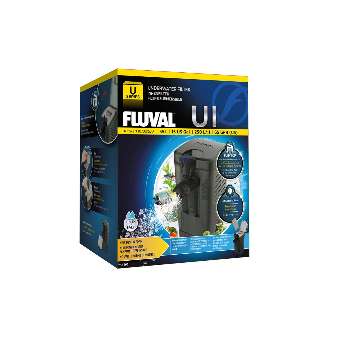 Fluval U1 Underwater Internal Filter - Charterhouse Aquatics
