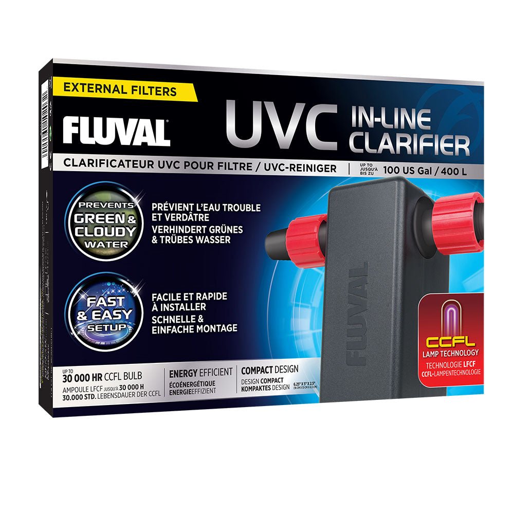 Fluval UVC In-Line Clarifier - Charterhouse Aquatics