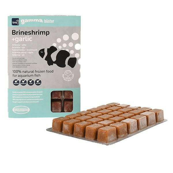 Gamma Garlic Brineshrimp Blister Pack 100g - Charterhouse Aquatics