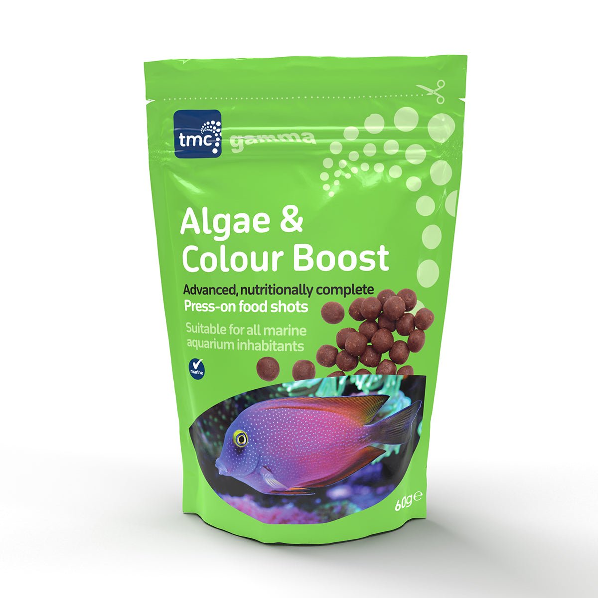 Gamma NutraShots Algae Boost - 60g - Charterhouse Aquatics