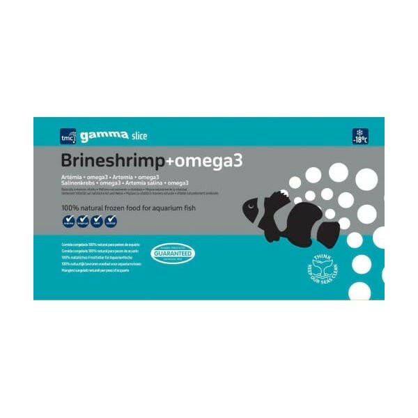 Gamma Slice Brineshrimp with Omega-3 250g - Charterhouse Aquatics