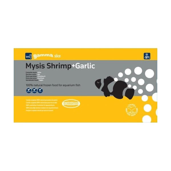 Gamma Slice Mysis with Garlic 250g - Charterhouse Aquatics
