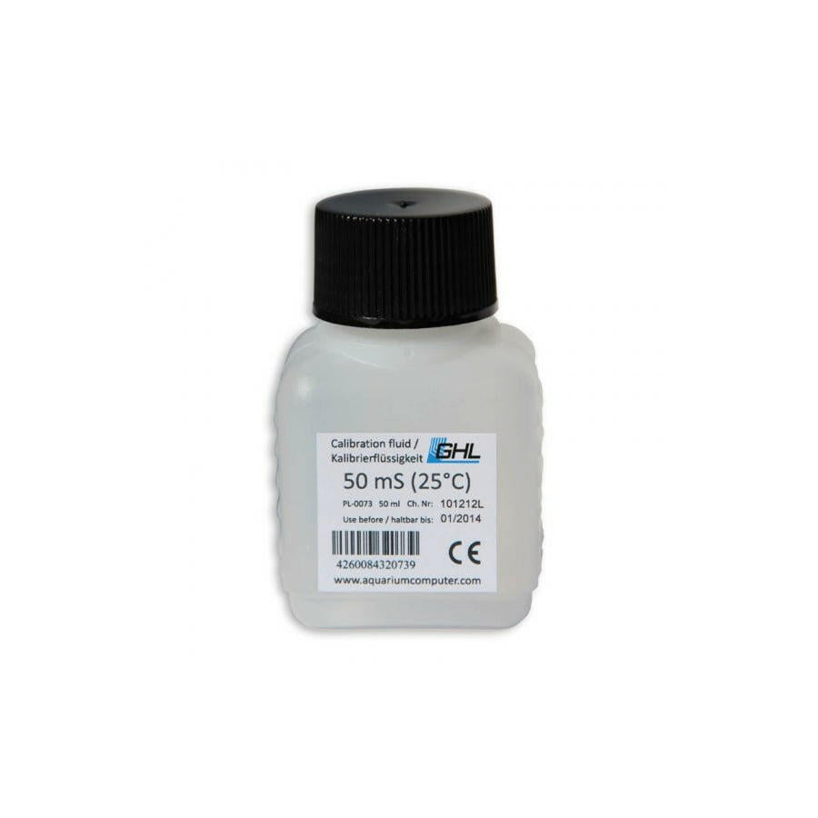 GHL Calibration Solution Conductivity 50ms 50ml - Charterhouse Aquatics