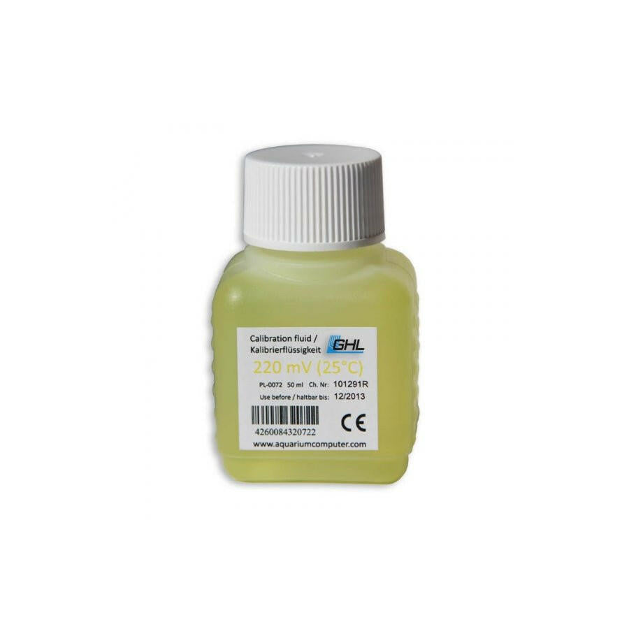 GHL Calibration Solution Redox 220mv 50ml - Charterhouse Aquatics