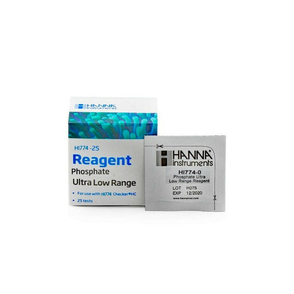 Hanna Instruments HI-774-25 Marine Phosphate ULR Reagents - Charterhouse Aquatics