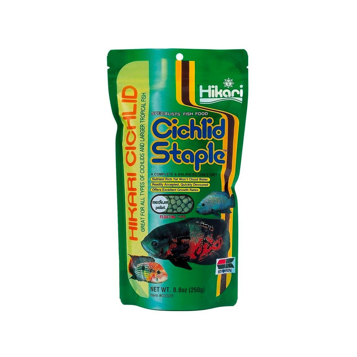 Hikari Cichlid Staple - Medium 57g - Charterhouse Aquatics