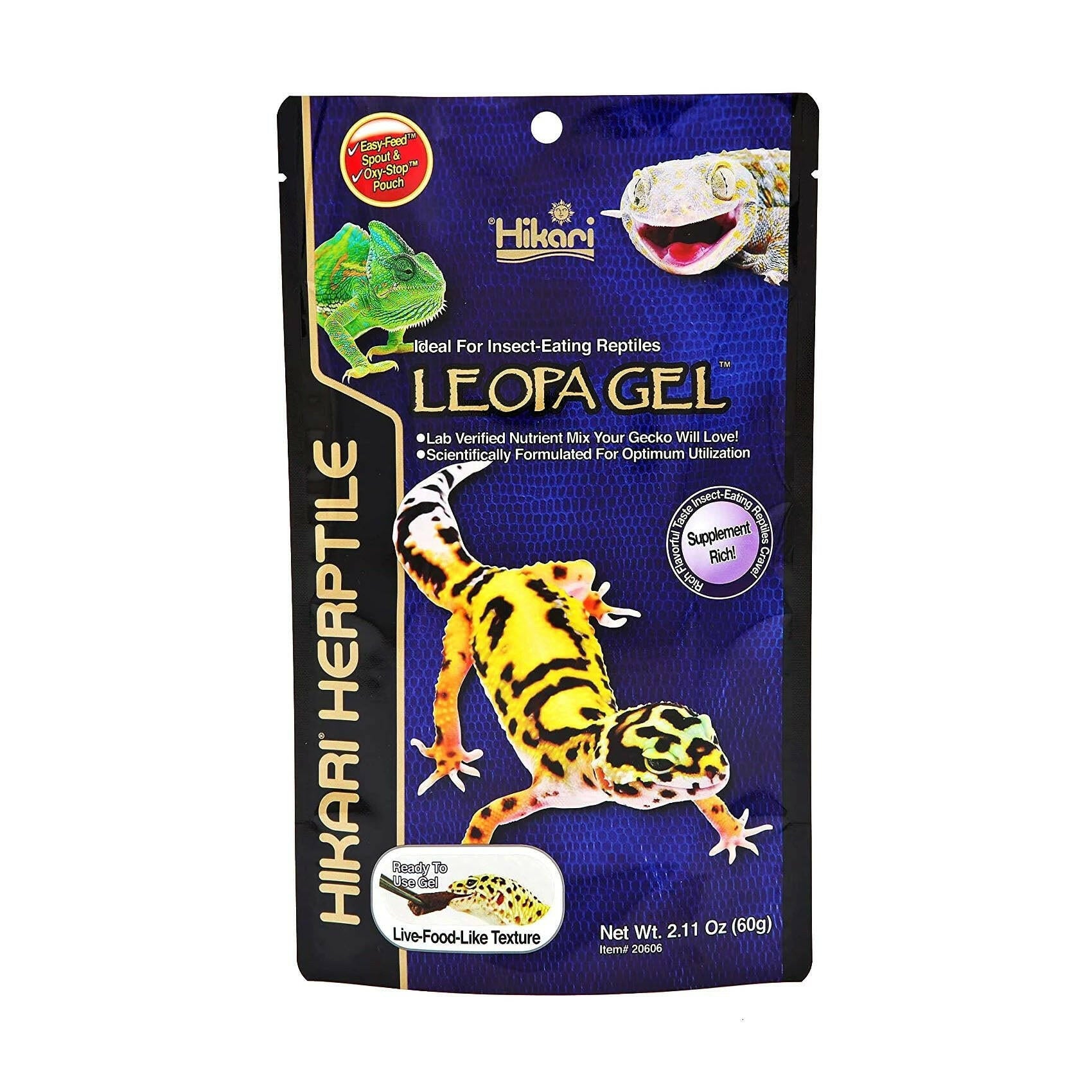 Hikari Herptile Leopa Gel 60g - Charterhouse Aquatics