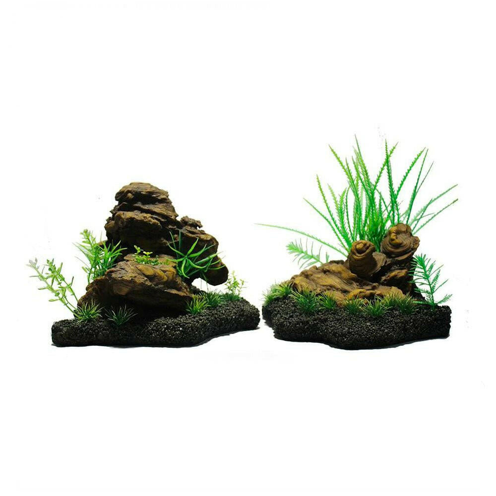 Hugo Brown Rock Combi - 39 x 20 x 18cm - Charterhouse Aquatics