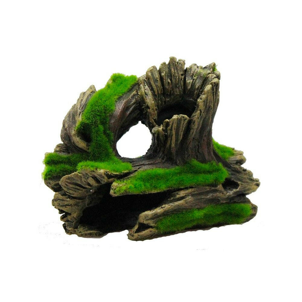 Hugo Green Rock - 15 x 9 x 11cm - Charterhouse Aquatics