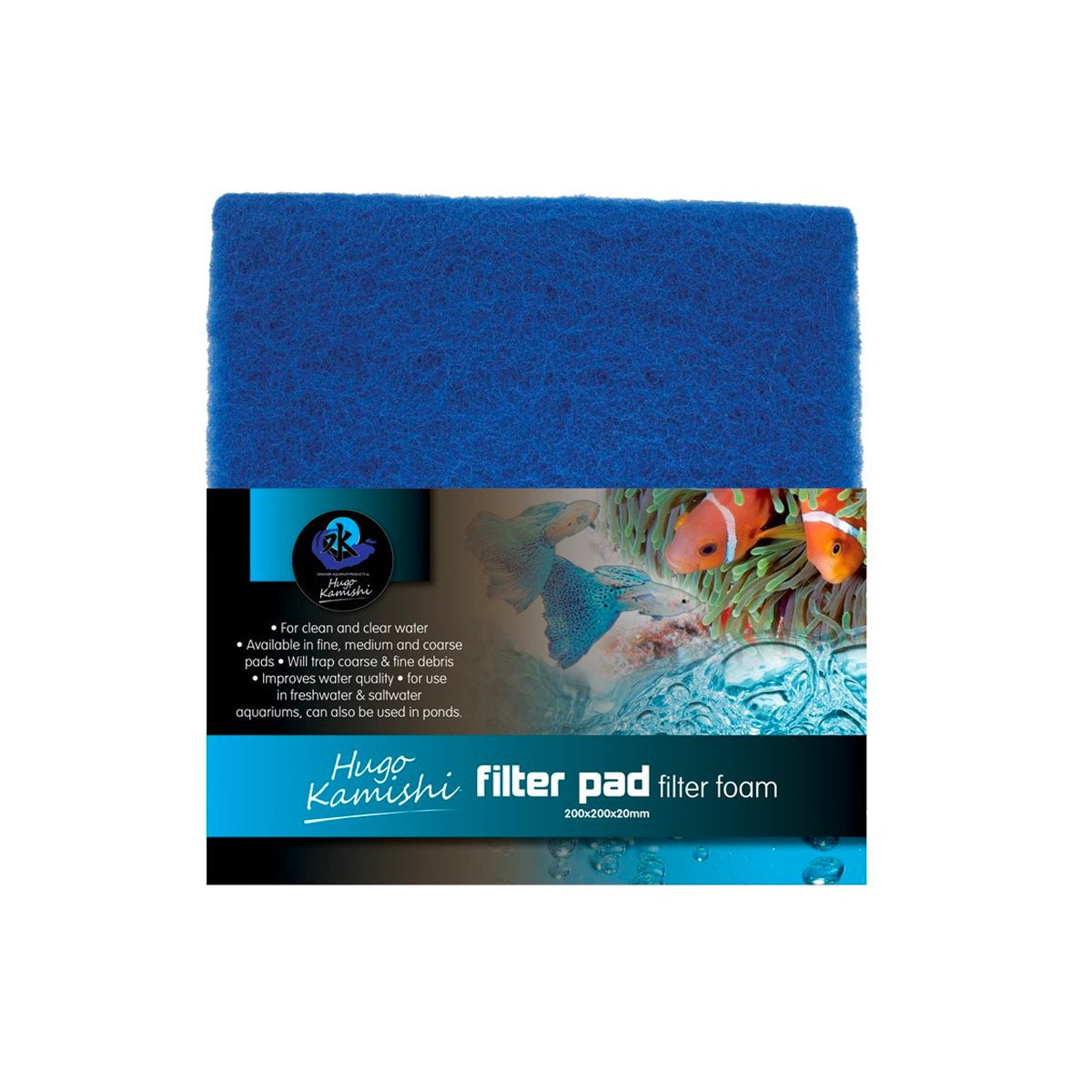 Hugo Kamishi Fine Foam Filter Pad - Charterhouse Aquatics