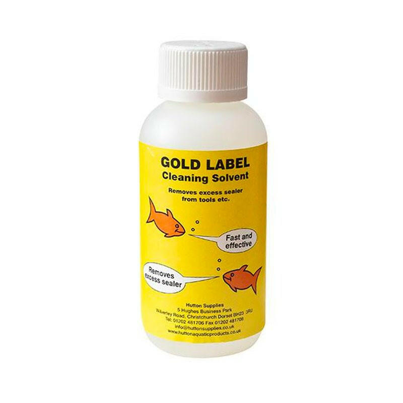 Hutton Aquatic Products Cleaning Solvent 125ml - Charterhouse Aquatics