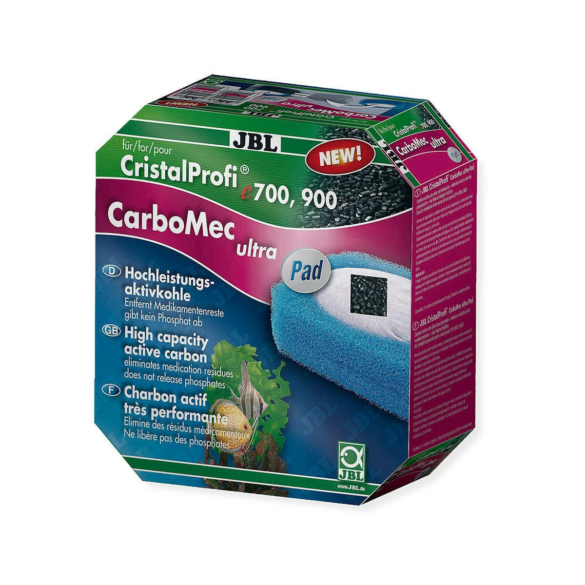 JBL CarboMec Ultra Pad e1500 - Charterhouse Aquatics