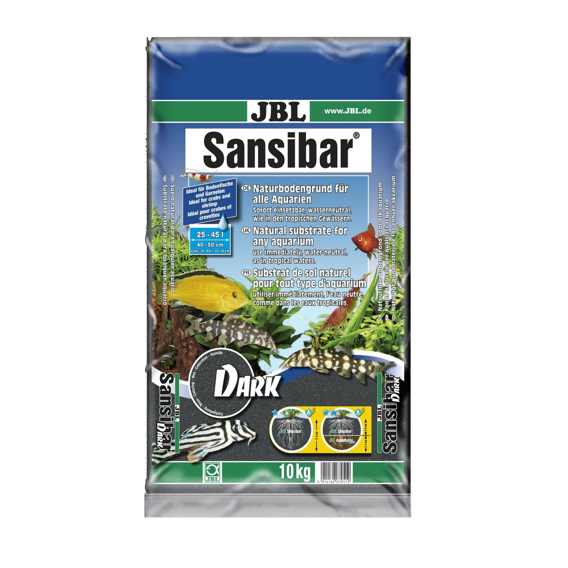 JBL Sansibar Dark 10kg - Charterhouse Aquatics