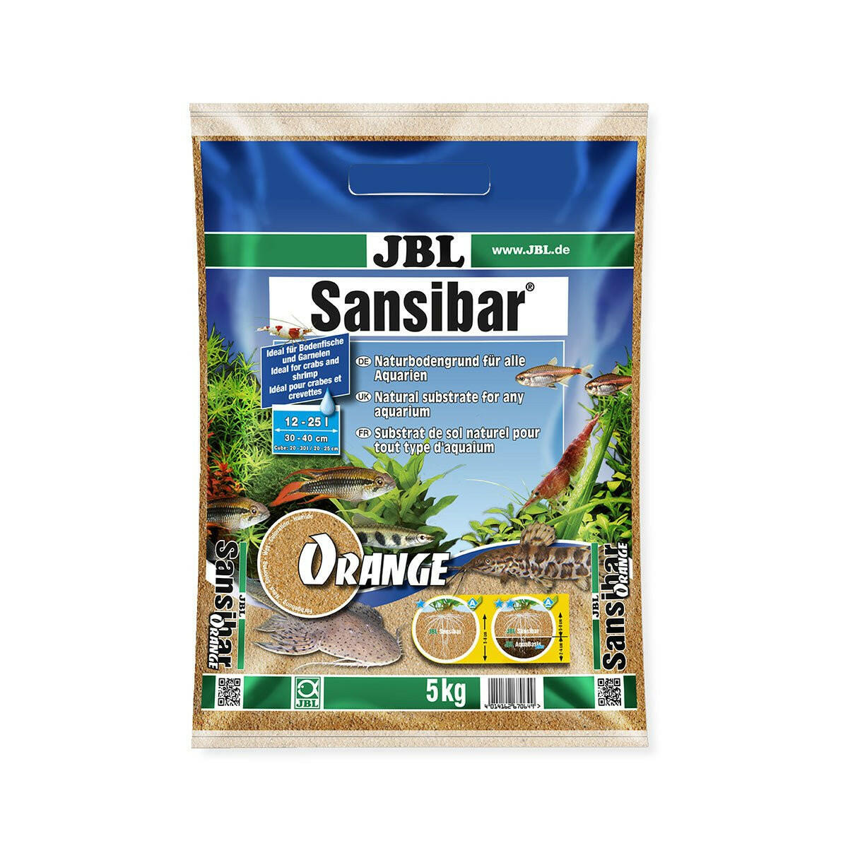 JBL Sansibar Orange 10kg - Charterhouse Aquatics