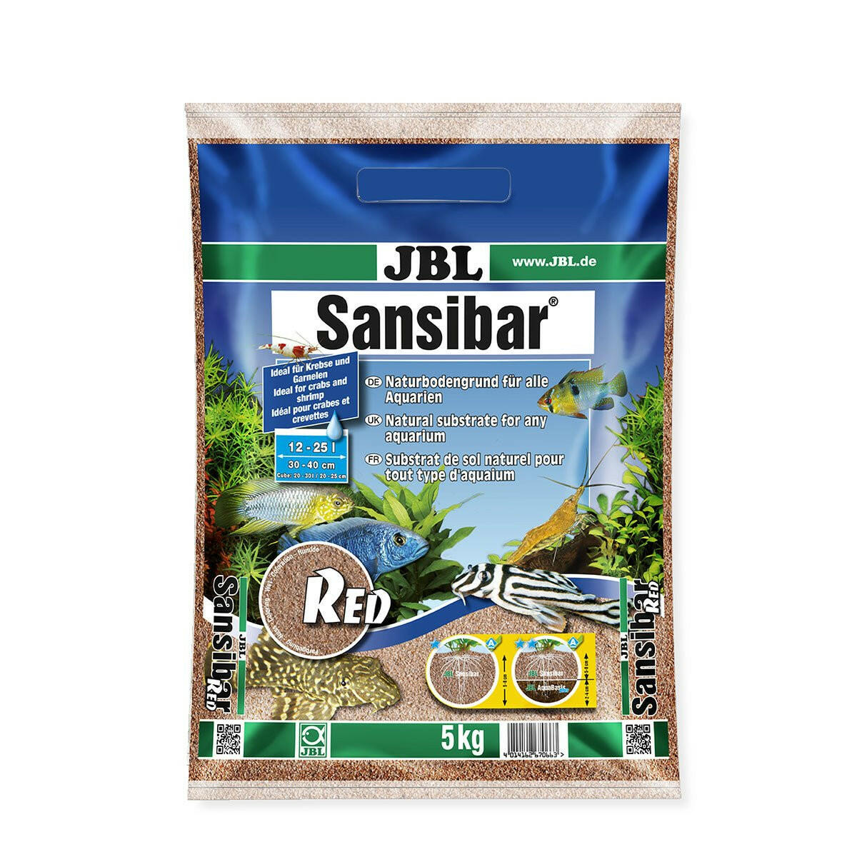 JBL Sansibar Red 10kg - Charterhouse Aquatics