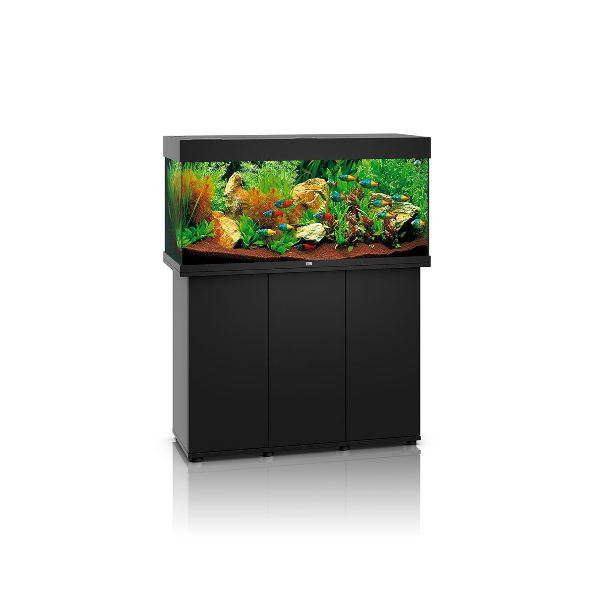 Juwel Rio 180 LED Aquarium and Cabinet (Black) - Charterhouse Aquatics