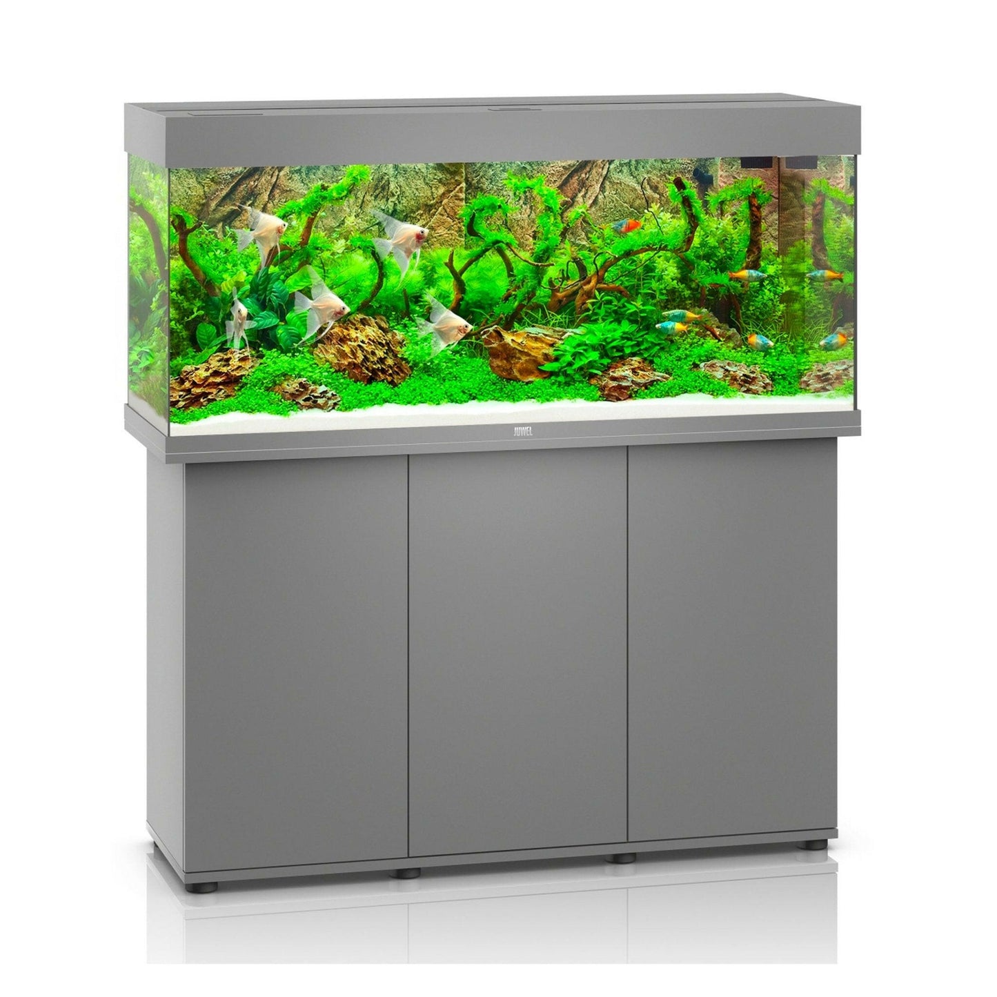 Juwel Rio 240 LED Aquarium and Cabinet (Grey) - Charterhouse Aquatics