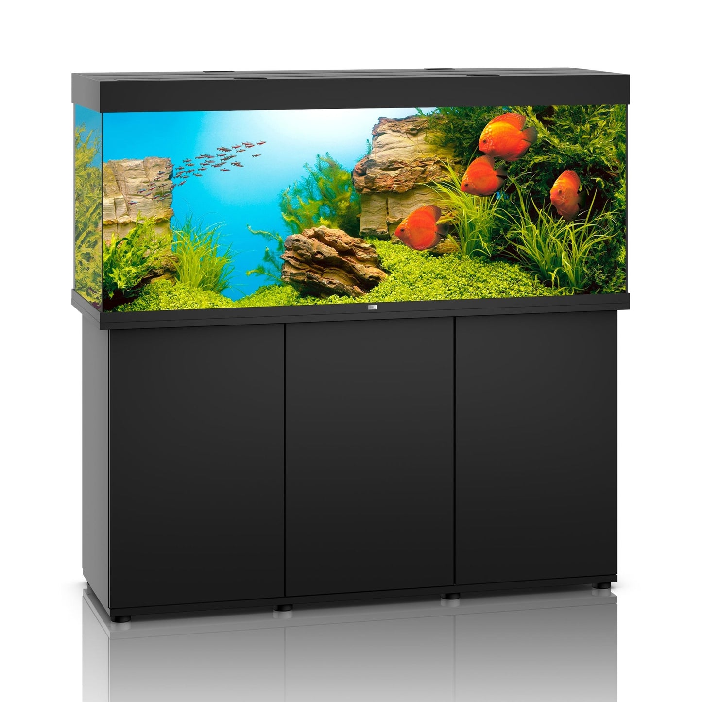 Juwel Rio 450 LED Aquarium And Cabinet (Black) - Charterhouse Aquatics