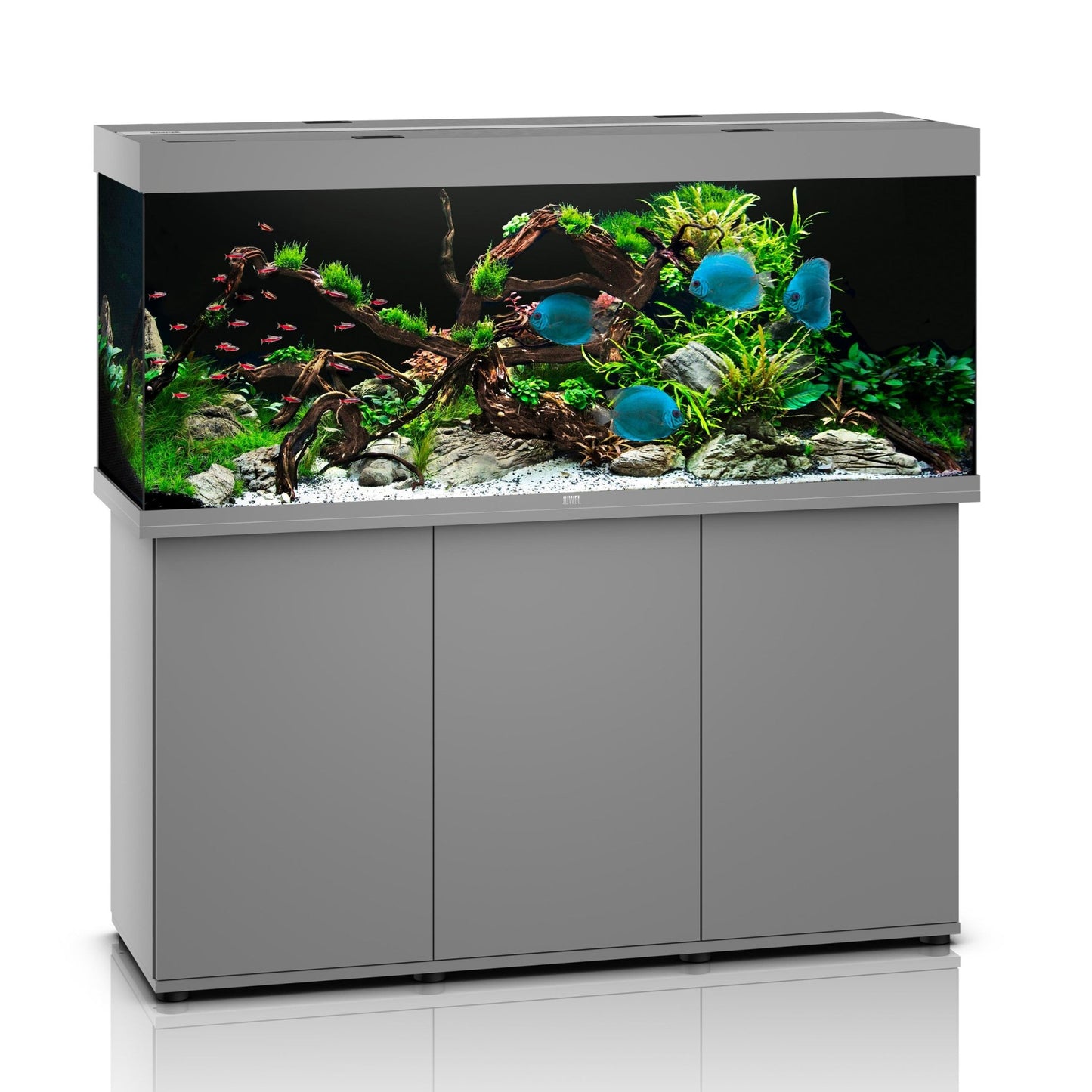 Juwel Rio 450 LED Aquarium And Cabinet (Grey) - Charterhouse Aquatics