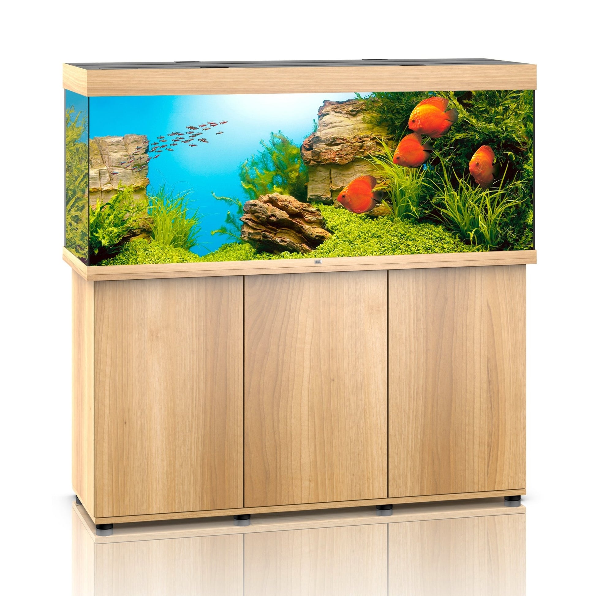 Juwel Rio 450 LED Aquarium And Cabinet (Light Wood) - Charterhouse Aquatics