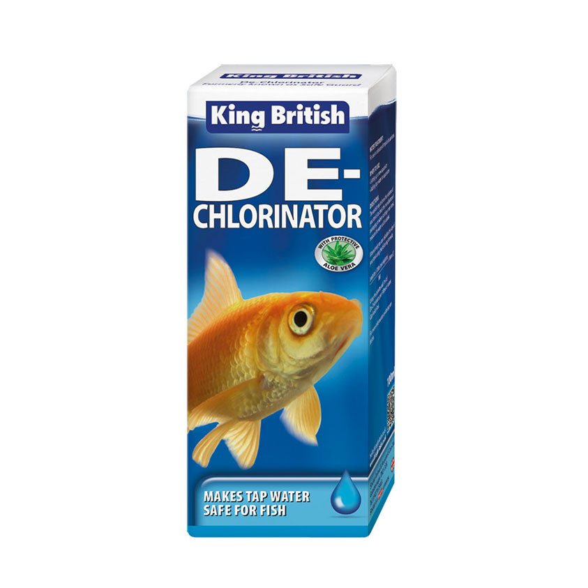 King British De-Chlorinator (100ml) - Charterhouse Aquatics