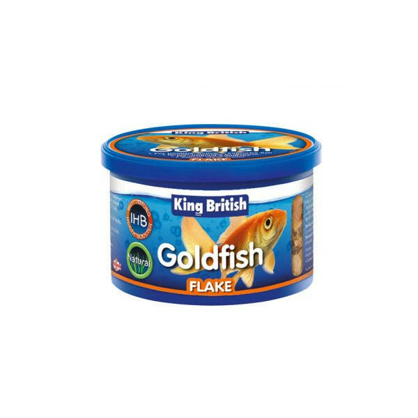 King British Goldfish Flakes (200g) - Charterhouse Aquatics