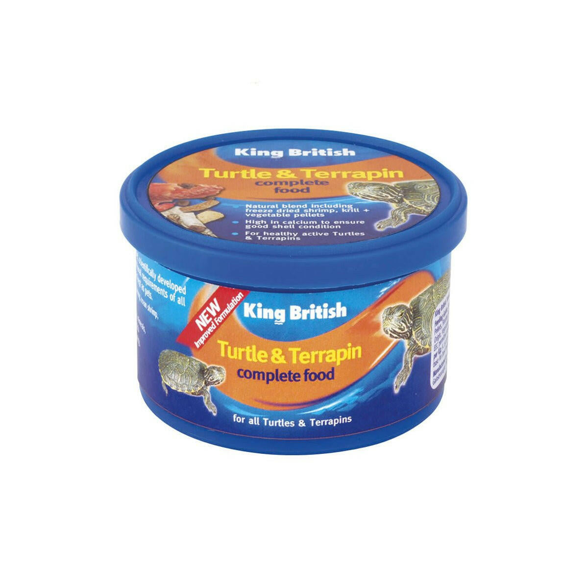 King British Turtle/Terrapin Food 200g - Charterhouse Aquatics