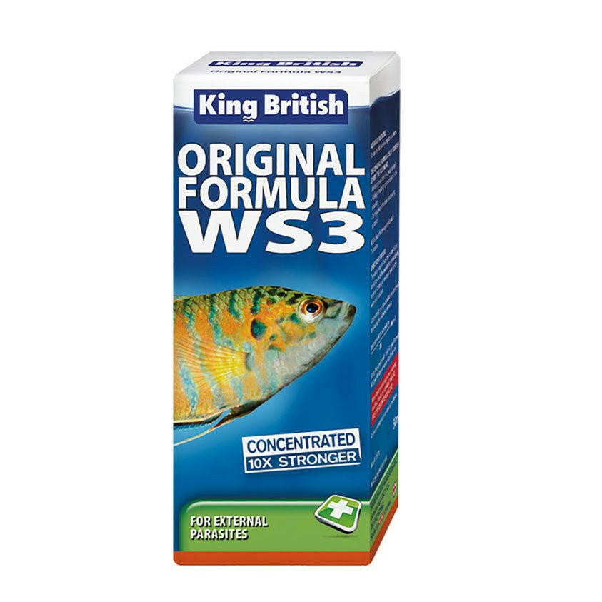 King British XT Strong Whitespot WS3 (50ml) - Charterhouse Aquatics