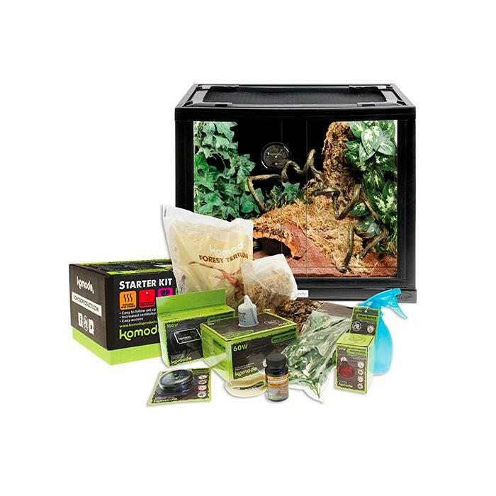 Komodo Crested Gecko Starter Kit - Charterhouse Aquatics