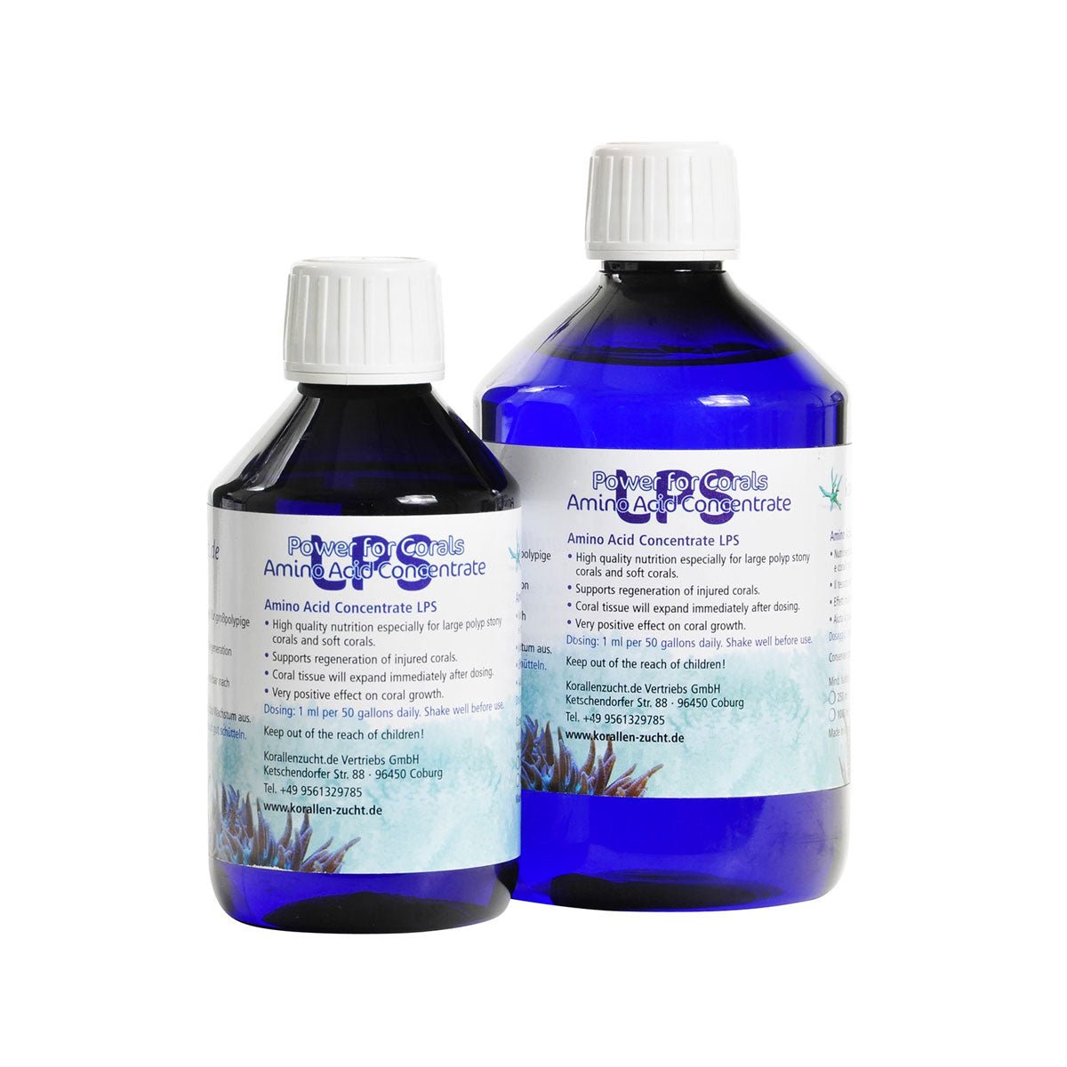 Korallen Zucht Amino Acid Concentrate LPS 500ml - Charterhouse Aquatics