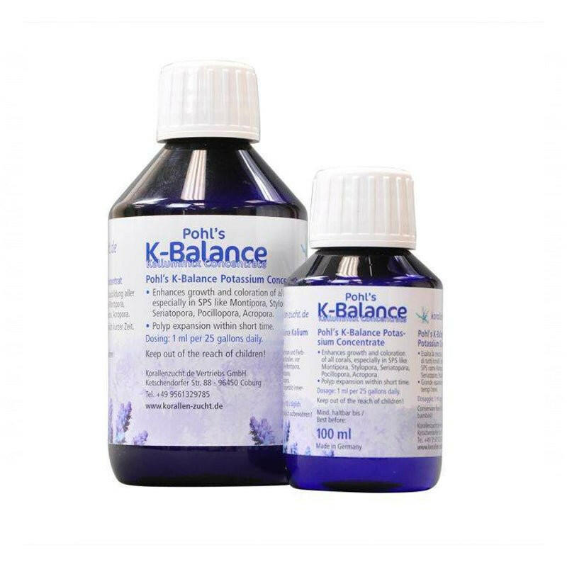 Korallen Zucht K-Balance Potassium mix concentrate 1000ml - Charterhouse Aquatics