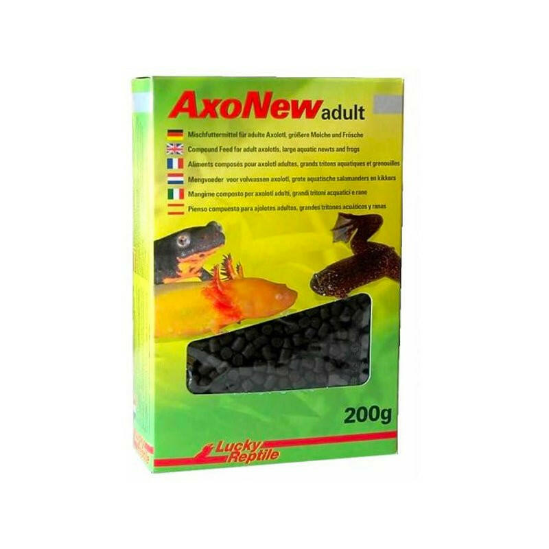 Lucky Reptile AxoNew Adult Amphibian Food 200g - Charterhouse Aquatics