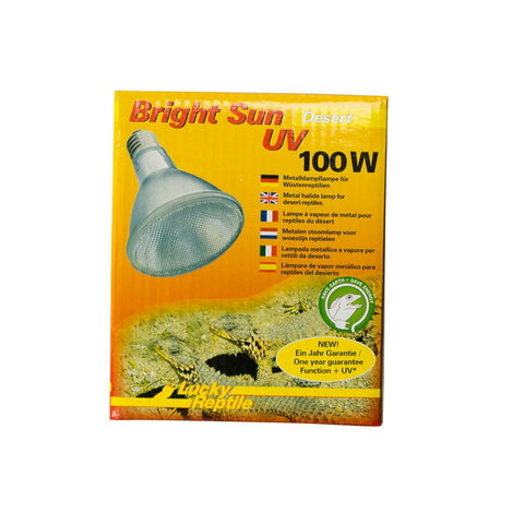 Lucky Reptile Bright Sun UV Desert 100W - Charterhouse Aquatics