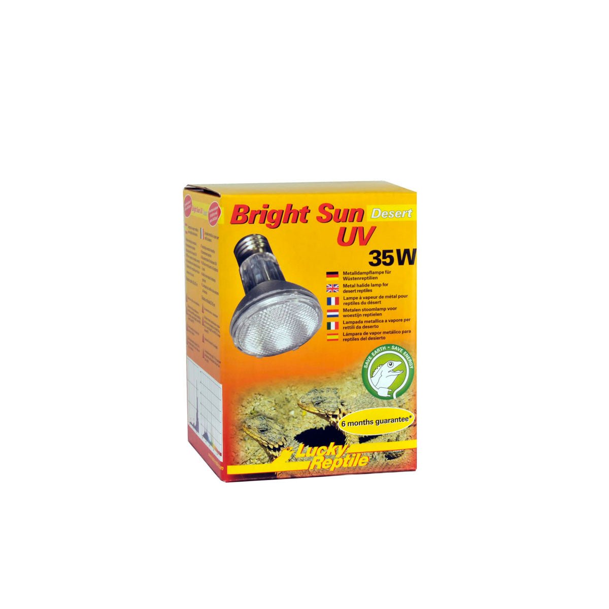 Lucky Reptile Bright Sun UV Desert 35w - Charterhouse Aquatics