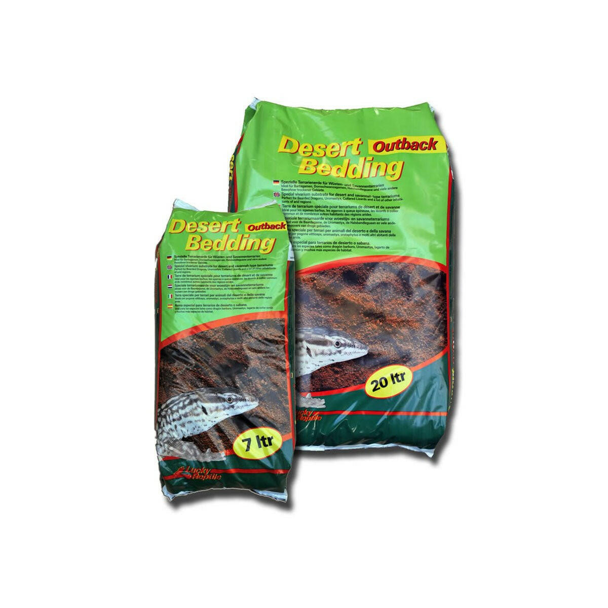 Lucky Reptile Desert Bedding Outback Red 20L - Charterhouse Aquatics