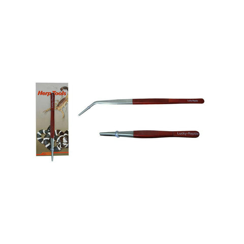 Lucky Reptile Tweezers 14cm straight - Charterhouse Aquatics