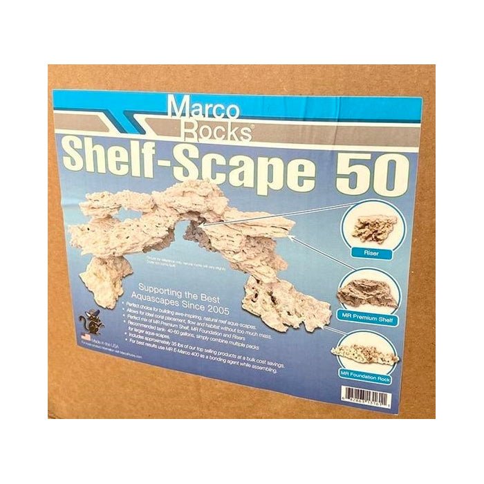 Marco Shelf Scape 50 Box 40lb - Charterhouse Aquatics