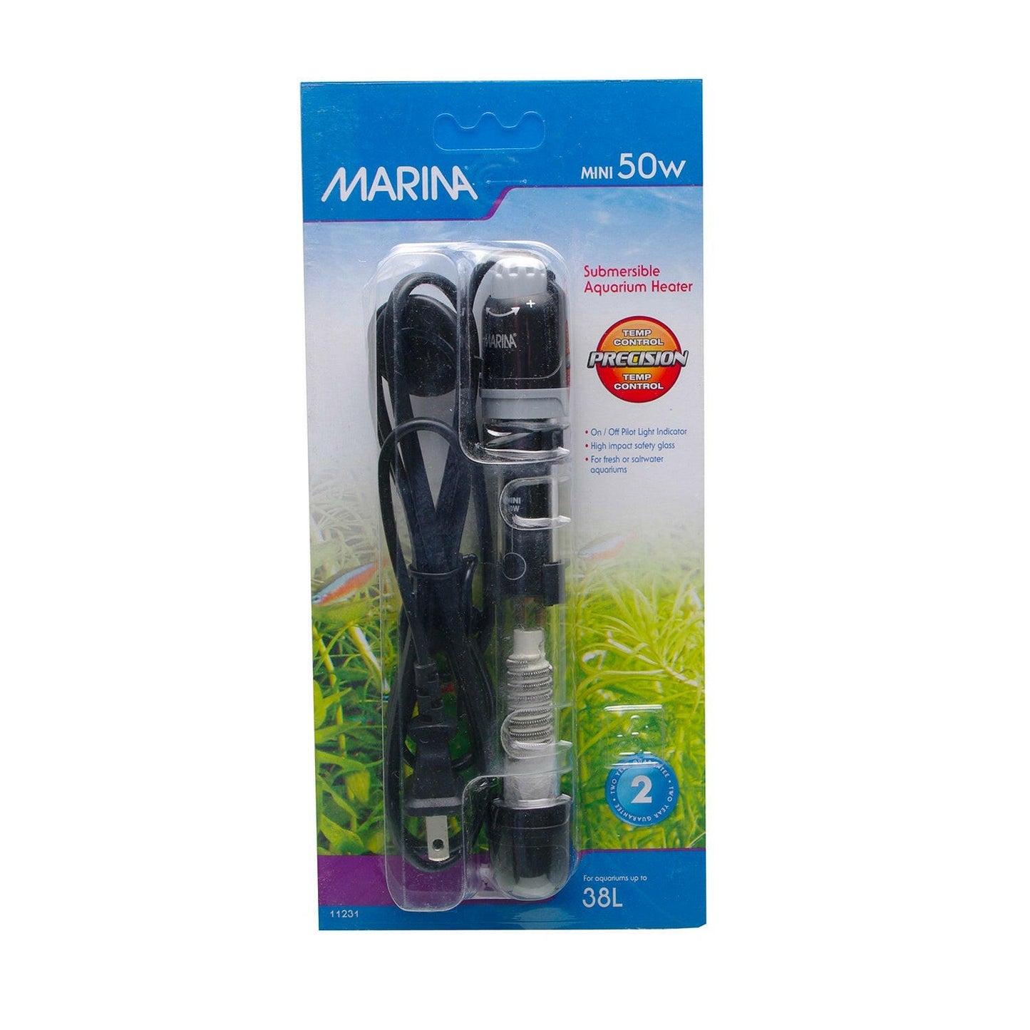 Marina Submersible Aquarium Heater 50W - Charterhouse Aquatics