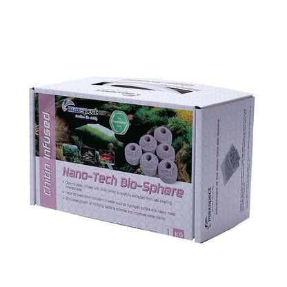 Maxspect Freshwater Bio-Spheres Chitin Infused 1KG - Charterhouse Aquatics