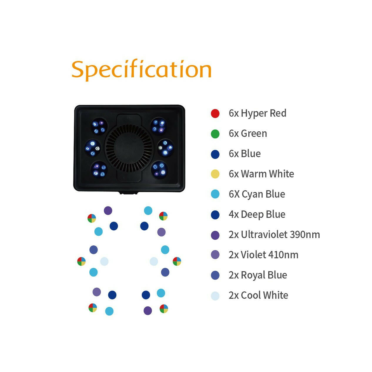 Maxspect Jump MJ-L165 LED Light - Charterhouse Aquatics